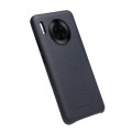 Skórzane Etui Plecki QIALINO do Huawei Mate 30 granatowe