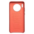 Skórzane Etui Plecki QIALINO do Huawei Mate 30 pomarańczowe