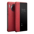 Skórzane Etui Smart Cover QIALINO Huawei Mate 30 Pro czerwone