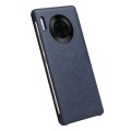 Skórzane Etui Smart Cover QIALINO Huawei Mate 30 Pro granatowe