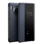 Skórzane Etui Smart Cover QIALINO Huawei Mate 30 granatowe 