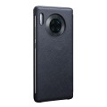 Skórzane Etui Smart Cover QIALINO Huawei Mate 30 granatowe