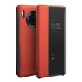 Skórzane Etui Smart Cover QIALINO Huawei Mate 30 pomarańczowe