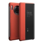 Skórzane Etui Smart Cover QIALINO Huawei Mate 30 pomarańczowe
