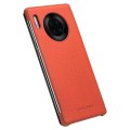 Skórzane Etui Smart Cover QIALINO Huawei Mate 30 pomarańczowe
