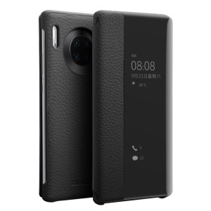 Skórzane Etui Smart Cover QIALINO Huawei Mate 30 czarne