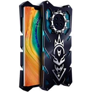 Metalowe Etui Ramka do Huawei Mate 30 czarne