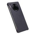Skórzane Etui Smart Cover QIALINO Huawei Mate 30 granatowe
