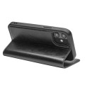 Eleganckie Skórzane Etui Pokrowiec QIALINO do iPhone 12 Mini czarne