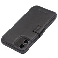 Skórzane Etui Pokrowiec QIALINO do iPhone 12 Mini czarne