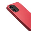 Skórzane Etui Plecki Obudowa QIALINO iPhone 12 Mini czerwone