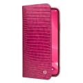 QIALINO Skórzane Etui Pokrowiec iPhone 12 Mini różowe