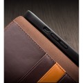 Skórzane Etui Pokrowiec QIALINO do iPhone 12 Mini brązowe