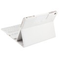 Skórzane Etui Pokrowiec Klawiatura Mediapad M3 Lite biały