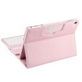 Skórzane Etui Pokrowiec Klawiatura Mediapad M3 Lite 10.1 różowe