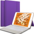 Pokrowiec Etui z Klawiaturą do iPad Mini 5 fioletowy
