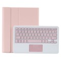 Etui Obudowa Klawiatura TouchPad do iPad Air 10.9 2022/2020 różowe