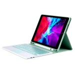 Etui Obudowa Klawiatura TouchPad do iPad Air 10.9 2022/2020 zielone jasne