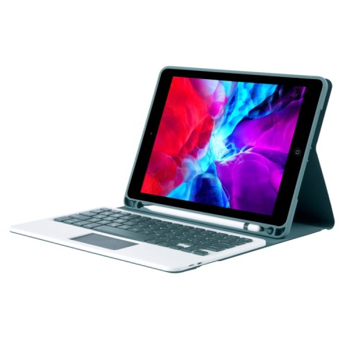 Etui Obudowa Klawiatura TouchPad do iPad Air 4 10.9 2020 zielone