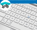 Etui Podświetlana Klawiatura TouchPad do iPad Pro 10.5 / Air 10.5 srebrna
