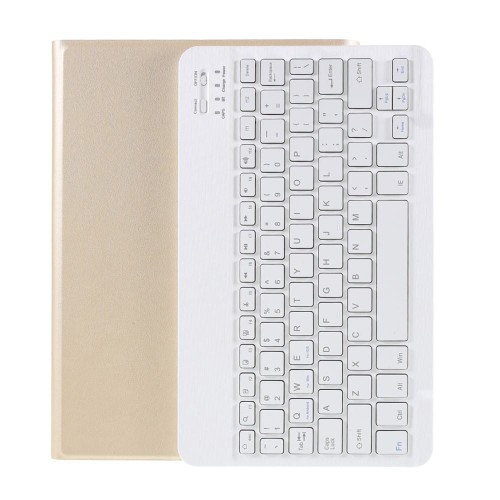 Etui z wyjmowaną klawiaturą do Huawei Mediapad T3 10 złote