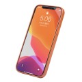 Skórzane Etui Plecki Obudowa QIALINO iPhone 12 / 12 Pro brązowe