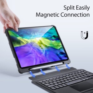 Dux Ducis Slim Klawiatura Bezprzewodowa Gładzik do iPad Air 4/5 10.9
