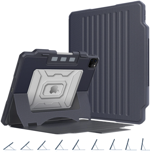 Pancerne Etui Pokrowiec do iPad Pro 12.9 2020 granatowe
