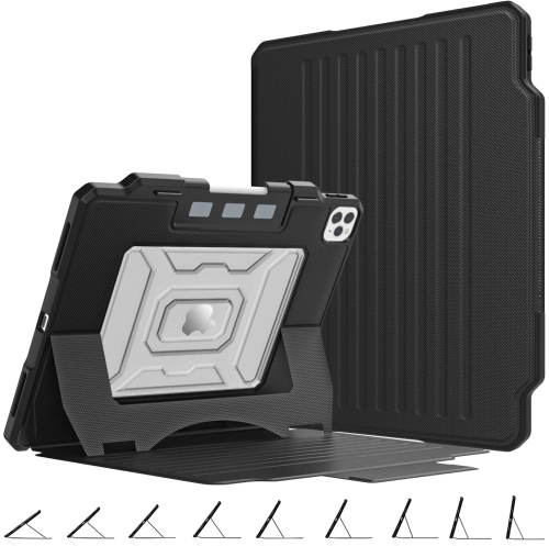 Pancerne Etui Pokrowiec do iPad Pro 12.9 2020 czarne