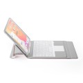 Podświetlana Klawiatura Bezprzewodowa Gładzik do iPad 7/8 10.2 różowa