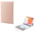 Podświetlana Klawiatura Bezprzewodowa Gładzik do iPad 7/8 10.2 różowa
