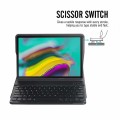 Etui Podświetlana Klawiatura Samsung Galaxy Tab A7 10.4 złoty różowy