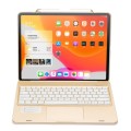 Etui Podświetlana Klawiatura TouchPad do iPad Pro 12.9 2020 złote