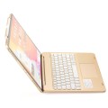 Etui Podświetlana Klawiatura TouchPad do iPad Pro 12.9 2020 złote