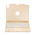 Etui Podświetlana Klawiatura TouchPad do iPad Pro 12.9 2020 złote