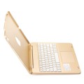Etui Podświetlana Klawiatura TouchPad do iPad Pro 12.9 2020 złote
