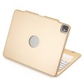 Etui Podświetlana Klawiatura TouchPad do iPad Pro 12.9 2020 złote
