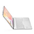 Etui Podświetlana Klawiatura TouchPad do iPad Pro 12.9 2020 srebrne
