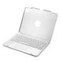 Etui Podświetlana Klawiatura TouchPad do iPad Pro 12.9 2020 srebrne