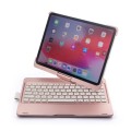 Obrotowa Podświetlana Klawiatura do iPad Pro 11 2018 złoty róż