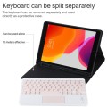 Czarne Etui Klawiatura TouchPad do iPad 7/8 10.2