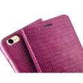 QIALINO Skórzane Etui Pokrowiec iPhone 7/8/SE różowe