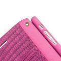 QIALINO Skórzane Etui Pokrowiec iPhone 7/8/SE różowe