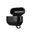 iCarer Piękne Skórzane Etui do AirPods Pro czarne