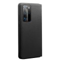 Skórzane Etui QIALINO do Huawei P40 Pro czarne