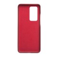 Skórzane Etui Plecki QIALINO do Huawei P40 Pro czerwone