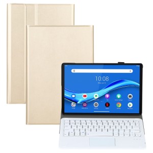 Etui z wyjmowaną klawiaturą z gładzikiem do Lenovo Tab M10 Plus złote