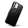 ICARER Skórzane Etui Pokrowiec iPhone 12 Mini czarne