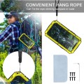 Pancerne Etui Metal Szkło do iPhone 12 Mini żółte