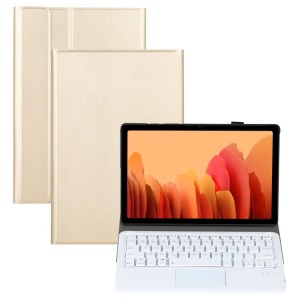 Etui z wyjmowaną klawiaturą z gładzikiem do Samsung Galaxy Tab A7 10.4 2020 złote